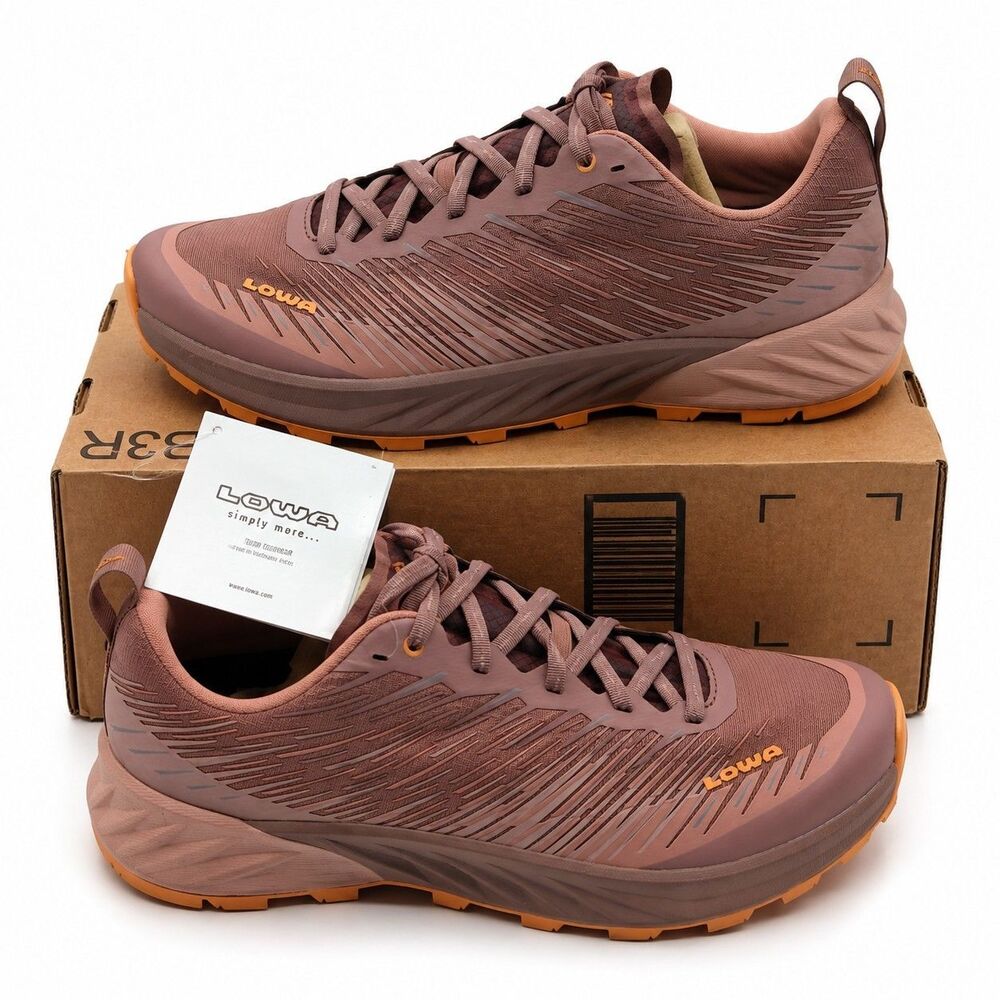 LOWA Amplux Ws Women's Trail Running Shoes Rose Apricot US 8.5 EU 41 320695